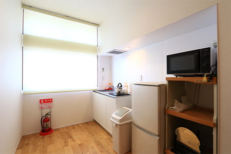 ホール館2階のミニキッチン